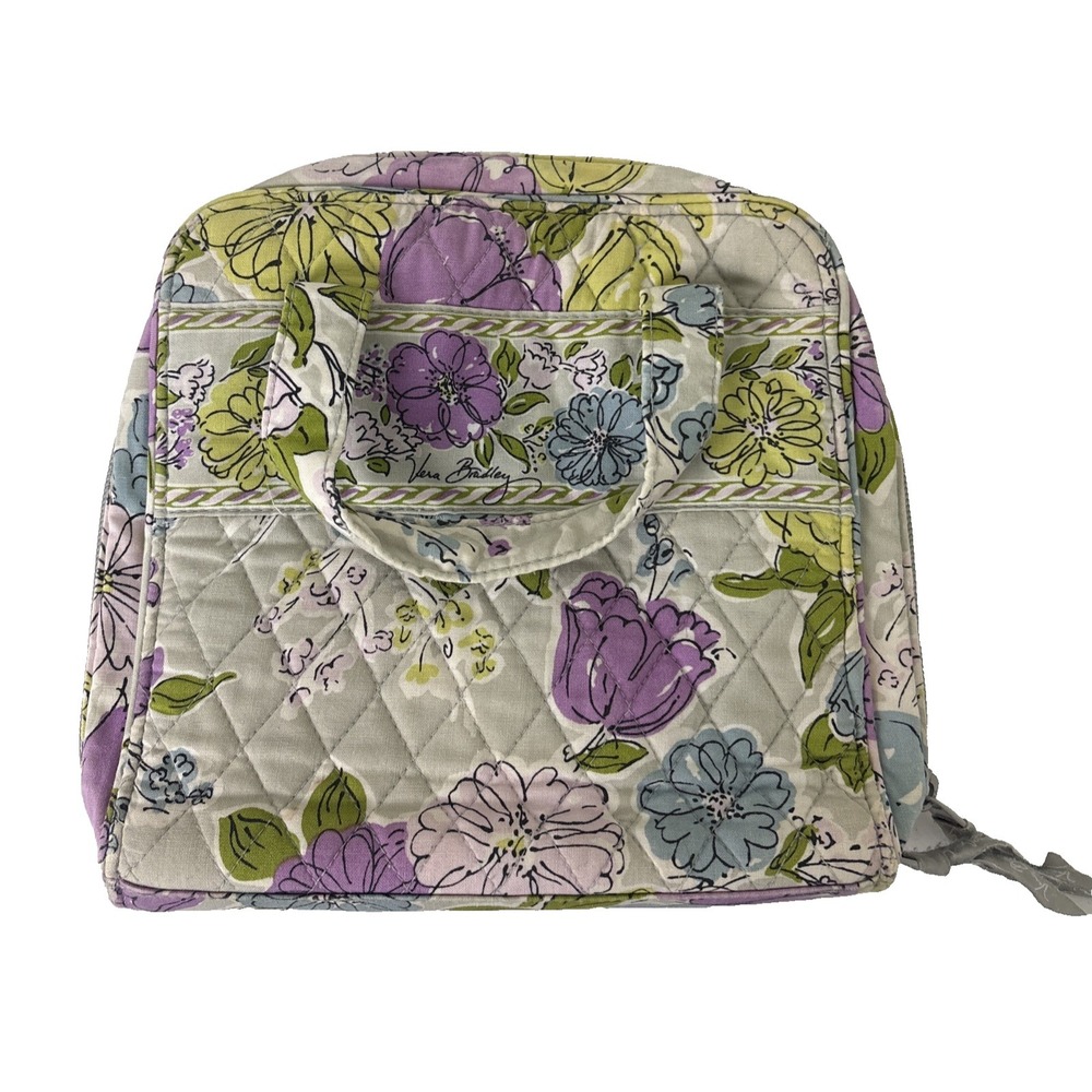 Vera Bradley Travel Organizer 9x8 Watercolor Floral Retired